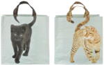 Esschert Design Cats 2 db bevásárlótáska - Esschert Design