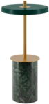 UMAGE Zöld márvány LED dimmelhető asztali lámpa fém búrával (magasság 25, 5 cm) Asteria Move Mini - UMAGE