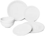 Bonami Essentials Purita 6 db-os fehér porcelán étkészlet - Bonami Essentials