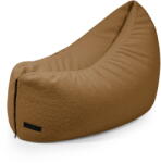 SLOWDOWN Barna buklé gyerek babzsákfotel Clip Clap 90 - SLOWDOWN