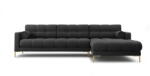 Cosmopolitan Design Sötétszürke sarokkanapé (jobb oldali) Bali - Cosmopolitan Design - bonami - 672 342 Ft