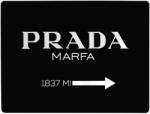 Little Nice Things Prada fekete íróasztal alátét, 55 x 35 cm - Little Nice Things
