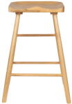 White Label Natúr színű tölgyfa bárszék (ülésmagasság 65, 5 cm) Vander - White Label
