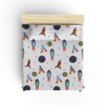 Mijolnir Fehér pamut gyerek ágytakaró 140x200 cm Spacex - Mijolnir