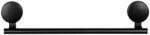 WENKO Static-Loc® Pavia fekete fali törölközőtartó, szélesség 40 cm - Wenko