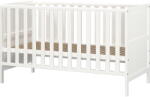 Germania Fehér tömörfa babaágy 70x140 cm Alkmaar - Germania