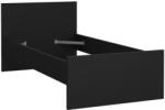 Tvilum Fekete egyszemélyes ágy 90x190 cm Naia - Tvilum