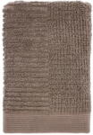 Zone Szürkésbarna frottír pamut törölköző 50x70 cm Classic - Zone