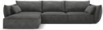 Mazzini Sofas Szürke sarokkanapé (bal oldali) Vanda - Mazzini Sofas - bonami - 743 740 Ft