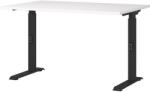 Germania Íróasztal állítható magassággal, fehér asztallappal 80x120 cm Downey - Germania