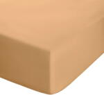 Catherine Lansfield Sárga-narancssárga gumis perkál lepedő 90x190 cm Easy Iron Percale - Catherine Lansfield