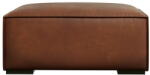 Windsor & Co Sofas Konyakbarna bőr lábtartó Madame - Windsor & Co Sofas
