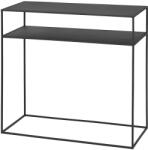 Blomus Fekete fém konzolasztal 35x85 cm Fera - Blomus