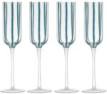 Ladelle Pezsgőspohár szett 4 db-os 180 ml Stripe - Ladelle