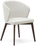 Kave Home Krémszínű kárpitozott étkezőfotel Darice - Kave Home