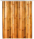 WENKO Babusa narancssárga zuhanyfüggöny - Wenko