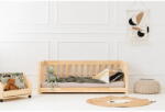 Adeko Natúr színű borovi fenyő gyerekágy 90x200 cm CPP - Adeko