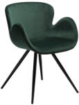 DAN-FORM Zöld kárpitozott karfás étkezőfotel Gaia - DAN-FORM Denmark