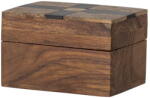 Bloomingville Barna dekoratív fa tárolódoboz 6, 5x4, 5x4 cm Cemile - Bloomingville