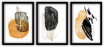 Vavien Artwork Elegant 3 db-os kép készlet fekete keretben, 35 x 45 cm - Vavien Artwork