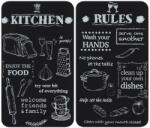 Maximex Edzett üveg tűzhely fedőlap szett 2 db-os 52x30 cm Kitchen Rules - Maximex
