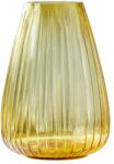 Bitz Kusintha sárga üveg váza, magasság 22 cm - Bitz