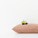 Linen Tales Terrakottabarna len párnahuzat, 70 x 90 cm - Linen Tales