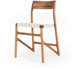 GAZZDA Fehér-barna étkezőszék Fawn - Gazzda