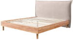 Bobochic Bézs-natúr színű franciaágy ágyráccsal 180x200 cm Charlie - Bobochic Paris
