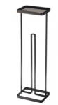 Yamazaki Tower fekete WC-papír tartó - YAMAZAKI