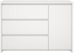 Tvilum Fehér komód 119x84x48 cm Next - Tvilum
