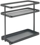 Metaltex Rozsdamentes acél fűszertartó állvány Tokyo Lava - Metaltex