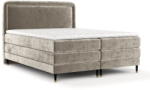 Maison de Reve Világosbarna boxspring ágy 180x200 cm Dove - Maison de Rêve
