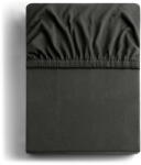 Restilo Sötétszürke gumis jersey lepedő 160x200 cm Amber - Restilo