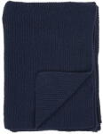 House Nordic Sötétkék újrahasznosított pamut takaró 130x170 cm Santos - House Nordic