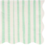 MERI MERI Papír szalvéta szett 16 db-os Mint Stripe - Meri Meri
