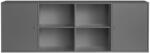 Hammel Furniture Antracitszürke alacsony függő komód 176x61 cm Mistral - Hammel Furniture