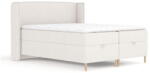 Maison de Reve Krémszínű ágyneműtartós boxspring ágy 180x200 cm Monpelli - Maison de Rêve