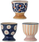 Bloomingville Agyagkerámia lágytojás tartó szett 3 db-os Eviaya - Bloomingville