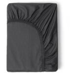 HIP Szürke pamut-szatén gumis lepedő, 140 x 200 cm - HIP