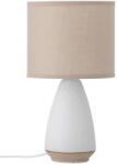 Bloomingville Fehér-bézs asztali lámpa textil búrával (magasság 27, 5 cm) Paprica - Bloomingville