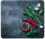 Maximex Edzett üveg falvédő tűzhelyhez 50x56 cm Rosemary - Maximex