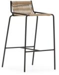 Marckeric Bézs fém bárszék (ülésmagasság 65 cm) Emily - Marckeric