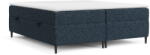 Maison de Reve Sötétkék ágyneműtartós boxspring ágy 180x200 cm Araya - Maison de Rêve
