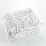 douceur d'intérieur Fehér-bézs jersey ágytakaró és párnahuzat szett 220x240 cm Cassandra - douceur d'intérieur