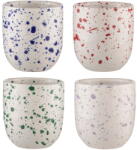 Ladelle Fehér agyagkerámia bögre szett 4 db-os 350 ml Carnival - Ladelle