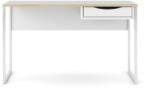 Tvilum Function Plus fehér íróasztal, 130 x 48 cm - Tvilum