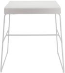 Zone Fehér fém étkezőasztal 58x75 cm A-Café - Zone