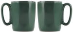 Vialli Design Sötétzöld agyagkerámia eszpresszó bögre szett 2 db-os 80 ml Fuori - Vialli Design