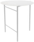 Zone Fehér fém kerek étkezőasztal ø 70 cm Disc - Zone